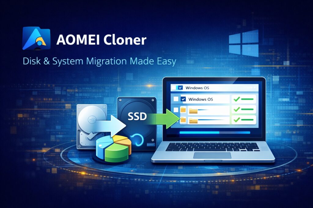 AOMEI Cloner – The Best Tool for Disk & System Migration