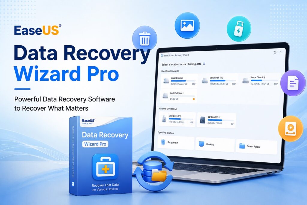 EaseUS Data Recovery Wizard Pro Review: A Reliable Solution for Recovering Lost Files